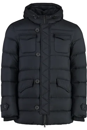 HERNO Homme, Vestes, Noir, Taille: M Veste matelassée à capuche et poches