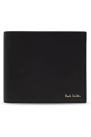 Paul Smith Homme, Accessoires, Noir, Taille: ONE Size Portefeuille Pliable avec Logo