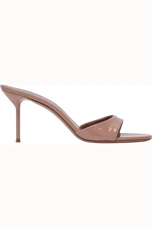 PARIS TEXAS Femme, Chaussures, Rose, Taille: 37 1/2 EU Lidia Mule Sandale Talon Bas