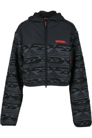 Diesel Femme, Vestes, Noir, Taille: 40 FR Veste de sport 100% polyester