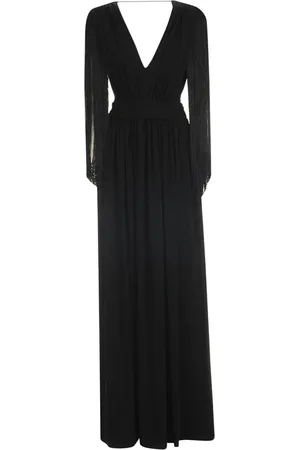 Alberta Ferretti Femme, Robes, Noir, Taille: 38 FR Robe Noire Élégante pour Femmes