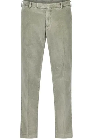PT Torino Homme, Pantalons, Vert, Taille: L Pantalon Chino Classique