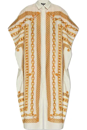 VERSACE Femme, Robes, , Taille: ONE Size Robe avec motif Barocco Chain