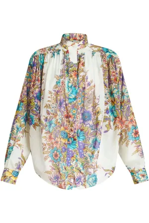 Etro Femme, Blouses et Chemises, Multicolore, Taille: 34 FR Chemise Décontractée en Coton X0800