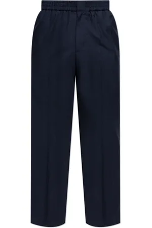 Ami Homme, Pantalons, Bleu, Taille: S Pantalon en laine