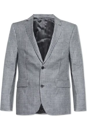 OFFICINE GENERALE Homme, Vestes, Gris, Taille: XL Blazer pied-de-poule
