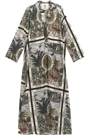 5 PROGRESS Femme, Robes, Multicolore, Taille: 42 FR Suivi de progression élégant pour vous