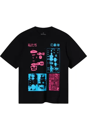 Edwin Homme, Tops, Noir, Taille: S T-shirt à logo imprimé