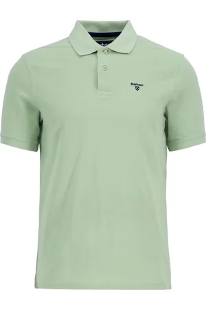 Barbour Homme, Tops, Vert, Taille: L Polo de sport léger Vert
