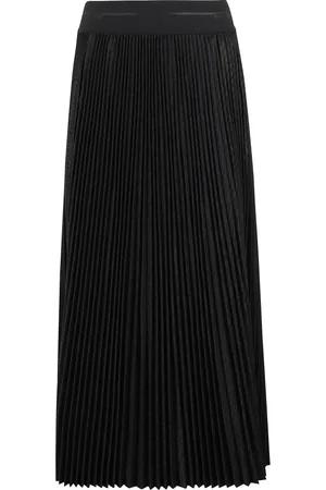 Helmut Lang Femme, Jupes, Noir, Taille: 38 FR Jupe plissée