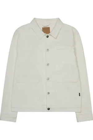 At.p.Co Homme, Vestes, Blanc, Taille: L Collection de Jeans Denim Élégants
