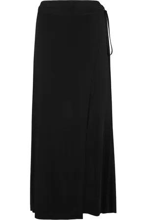Helmut Lang Femme, Jupes, Noir, Taille: 36 FR Jupe Portefeuille Fluide