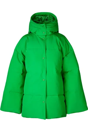 Samsøe Samsøe Femme, Vestes, Vert, Taille: 36 FR Doudoune en Polyester Vert