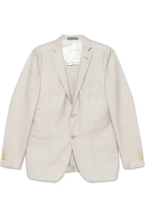 corneliani Homme, Vestes, , Taille: 2XL Veste de luxe en Laine Soie Lin
