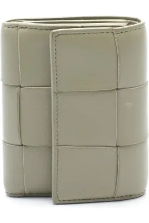 Bottega Veneta Femme, Pre-owned, Vert, Taille: ONE Size Pre-owned Cuir sacs-main