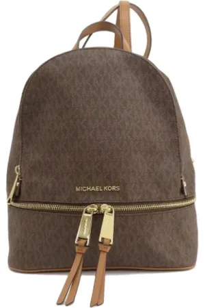 Michael Kors Femme, Pre-owned, Brun, Taille: ONE Size Pre-owned Toile sacs-dos