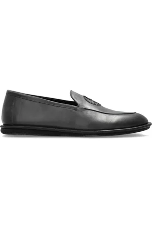 Giorgio Armani Homme, Chaussures, Noir, Taille: 42 EU Chaussures de type mocassins