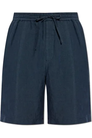 Emporio Armani Homme, Shorts, Bleu, Taille: XL Shorts en lin