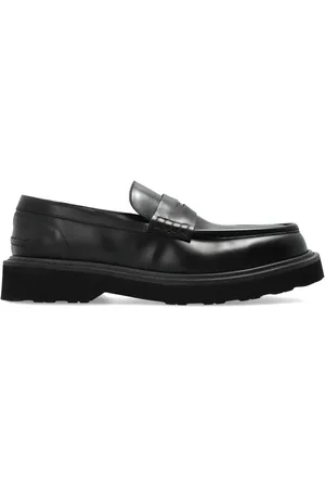 Kenzo Homme, Chaussures, Noir, Taille: 41 EU Mocassins en cuir