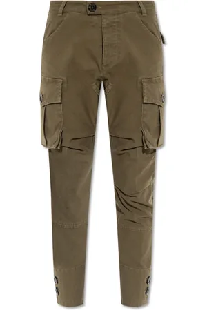 Dsquared2 Femme, Pantalons, Vert, Taille: 40 FR Pantalon Cargo
