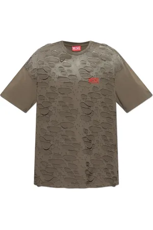 Diesel Homme, Tops, Vert, Taille: L T-shirt T-Boxt-R29