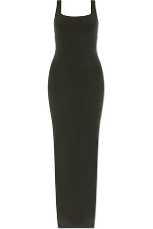 Entire Studios Femme, Robes, Gris, Taille: 36 FR Robe Square Neck Maxi