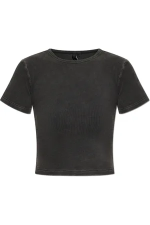 Entire Studios Femme, Tops, Noir, Taille: 34 FR T-shirt Micro Waffle