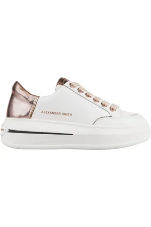 Alexander Smith Femme, Chaussures, Blanc, Taille: 39 EU Femme Blanc Cuivre
