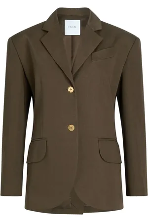 Patou Femme, Vestes, Brun, Taille: 38 FR Vestes Marron pour un Look Élégant
