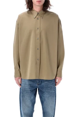 STUDIO NICHOLSON Homme, Chemises, , Taille: M Chemise Technique Twill