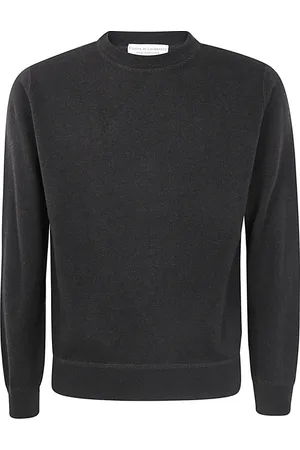 FILIPPO DE LAURENTIIS Homme, Sweatshirts et sweats à capuche, Brun, Taille: M Pull en Laine et Cachemire à Col Rond