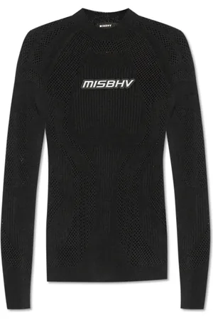 MISBHV Femme, Blouses et Chemises, Noir, Taille: 36/38 FR Haut à manches longues