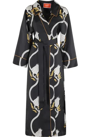 La DoubleJ Femme, Vêtements de nuit et de détente, Noir, Taille: 38 FR Robe Élégante Midnight