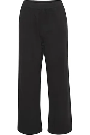 Kaffe Femme, Pantalons, Noir, Taille: 48 FR Wide Pantalons
