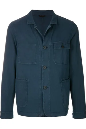 ALTEA Homme, Vestes, Bleu, Taille: XL Boxy Jacket