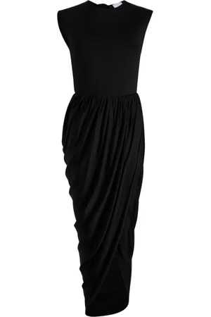 Patou Femme, Robes, Noir, Taille: 38 FR Robe Noire Asymétrique