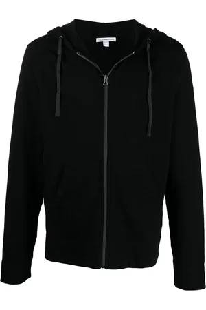 James Perse Homme, Sweatshirts et sweats à capuche, Noir, Taille: S Vintage Terry Zip Up Sweat à capuche
