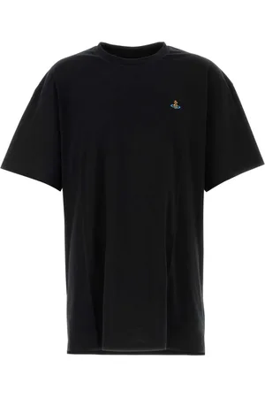 Vivienne Westwood Homme, Tops, Noir, Taille: L T-shirt oversize en coton noir