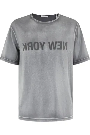 Helmut Lang Homme, Tops, Gris, Taille: XS Ville Tee