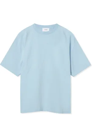 Axel Arigato Unisex, Tops, Bleu, Taille: M Patch T-shirt