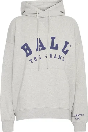 Ball Femme, Sweatshirts et sweats à capuche, Gris, Taille: 44 FR Sweat à Capuche Imprimé Cool Gris Moyen