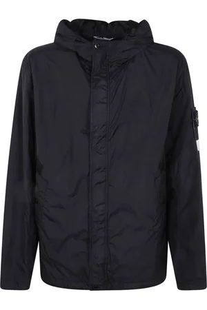 Stone Island Homme, Vestes, Noir, Taille: L Veste de Sport Coupe-Vent