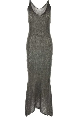 Gimaguas Femme, Robes, Gris, Taille: 36 FR Robe Ana Gris Foncé