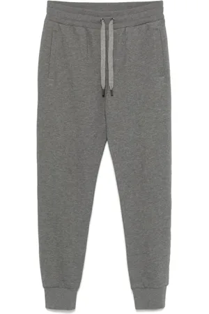 Dolce & Gabbana Homme, Pantalons, Gris, Taille: L Pantalon Gris Anthracite à Cordon