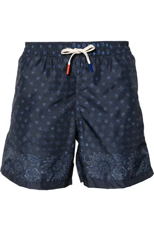 ALTEA Homme, Maillots de bain, Bleu, Taille: S Shorts de Bain Imprimés