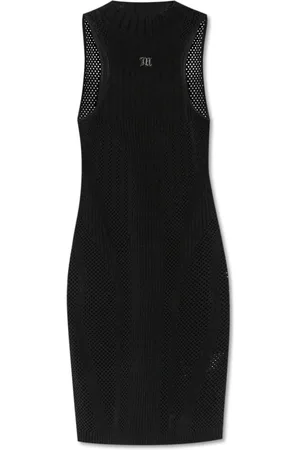 MISBHV Femme, Robes, Noir, Taille: 40 FR Robe sans manches