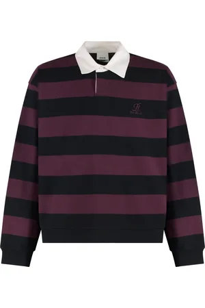 AGOLDE Homme, Tops, Multicolore, Taille: L Polo rayé en coton