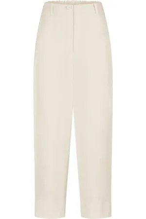 Annette Görtz Femme, Pantalons, Blanc, Taille: 42 FR Pantalon Blanc Levi Coupe Large Qualité