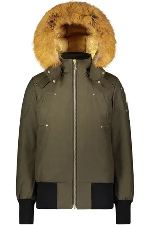 Moose Knuckles Femme, Vestes, Vert, Taille: 42 FR Bomber Doré Gold Debbie