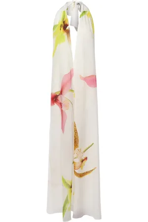 GENNY Femme, Robes, Multicolore, Taille: 38 FR Robe Blanche Vestiti